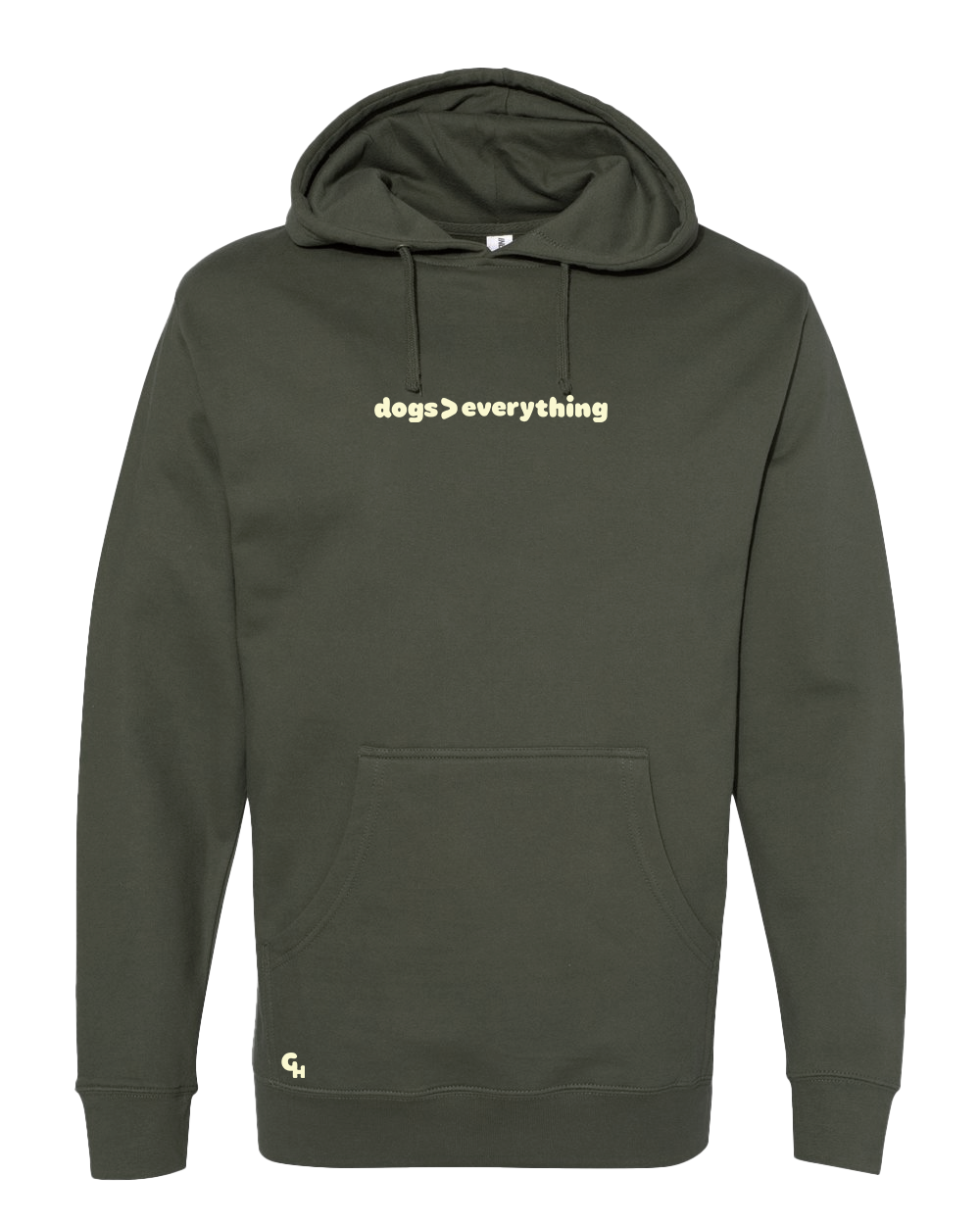 "Dogs Are Greater Than Everything" Classic Unisex Hoodie