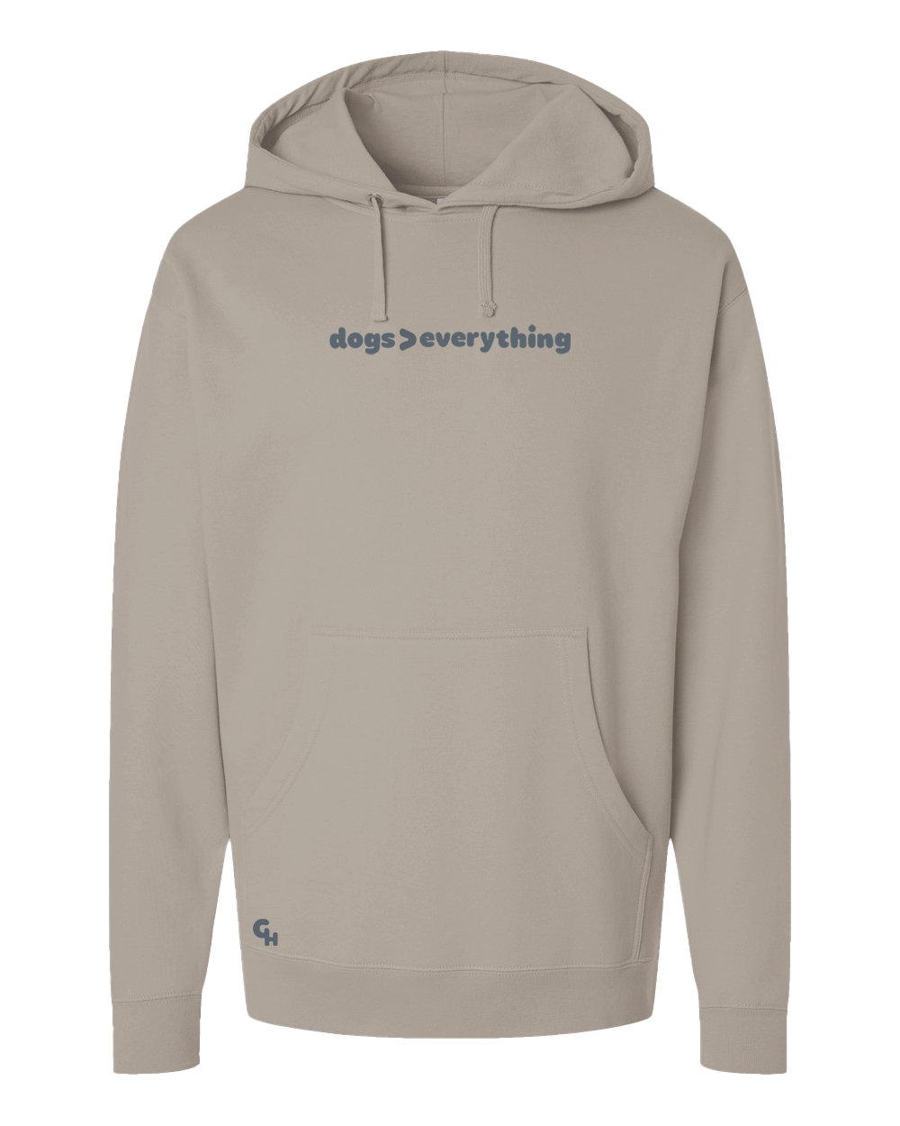 "Dogs Are Greater Than Everything" Classic Unisex Hoodie