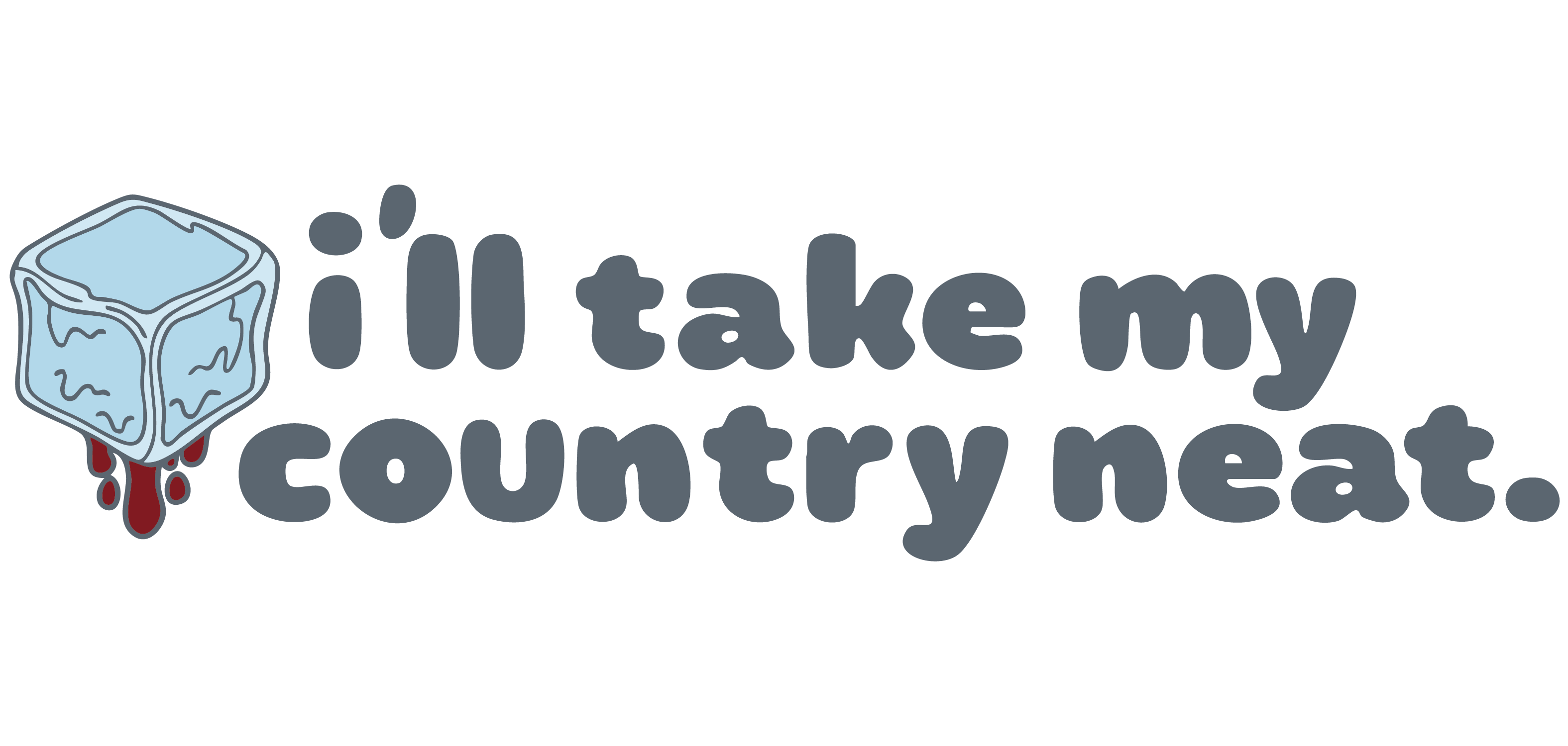 "I'll Take My Country Neat" Vintage Unisex Hoodie
