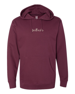 Maroon Red and Cream