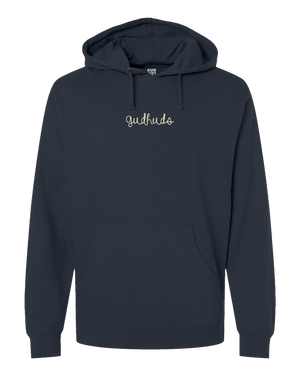 Navy Blue and Cream