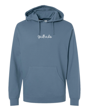 Slate Blue and Cream