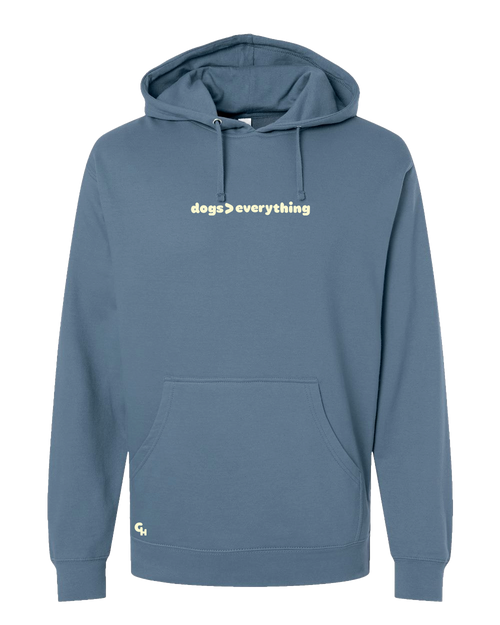 "Dogs Are Greater Than Everything" Classic Unisex Hoodie