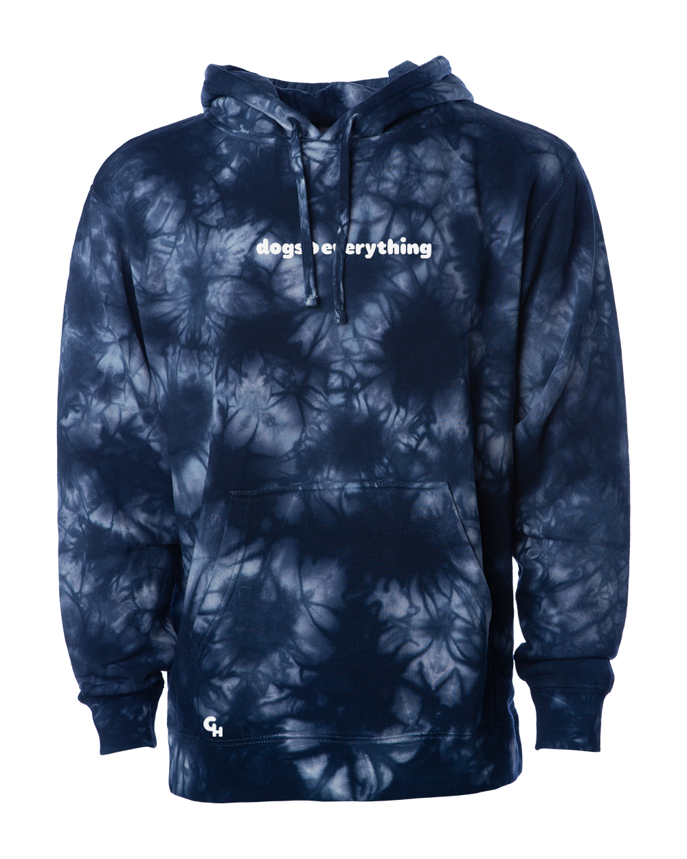 New! - Dogs Are Greater Than Everything Tie Dye Hoodie