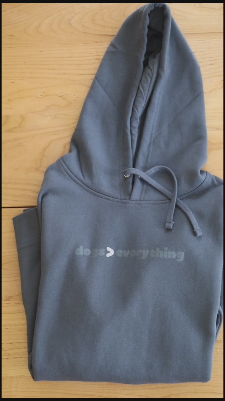 "Dogs Are Greater Than Everything" Classic Unisex Hoodie